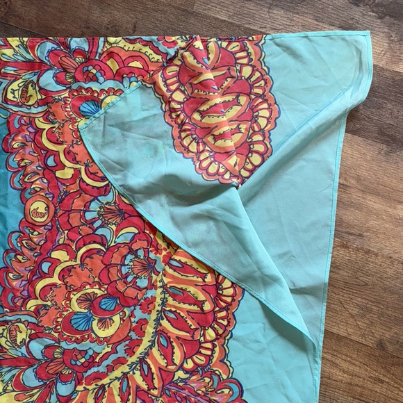 Lilly Pulitzer Emmett Strapless Colorful Maxi Dress with Paisley Design Size L - Picture 8 of 8